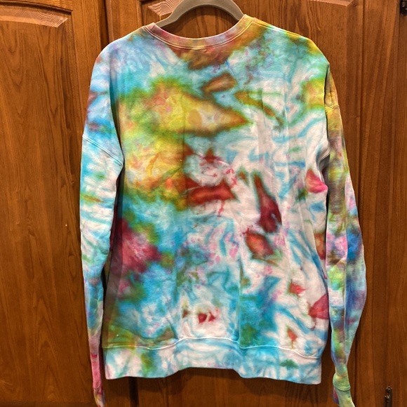 Ice dyed homemade sweatshirt size large - Picture 5 of 5